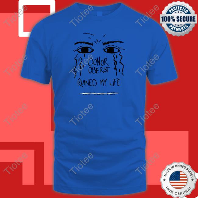 Conor Oberst Ruined My Life Tee Juj.Ink Merch