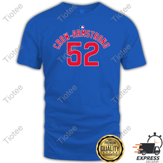Official Obvious Shirts Crow-Armstrong 52 Shirt