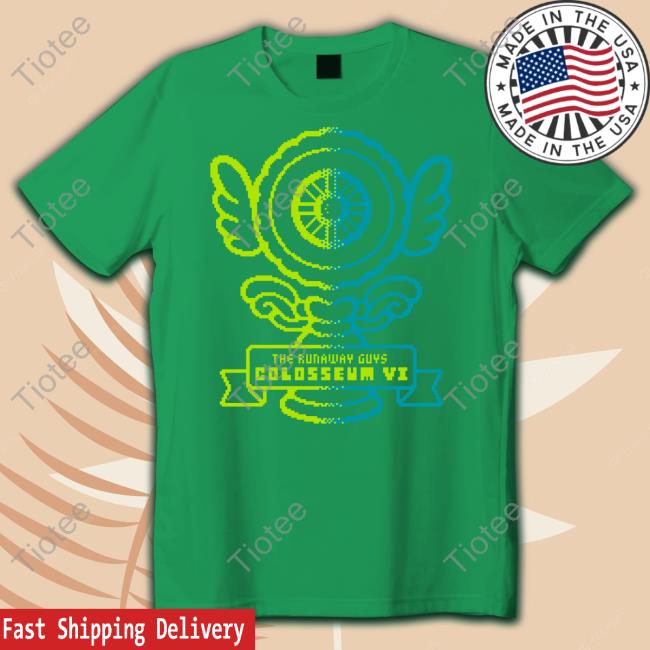 Official Protonjon Merch 2023 The Runaway Guys Colosseum Vi Shirt