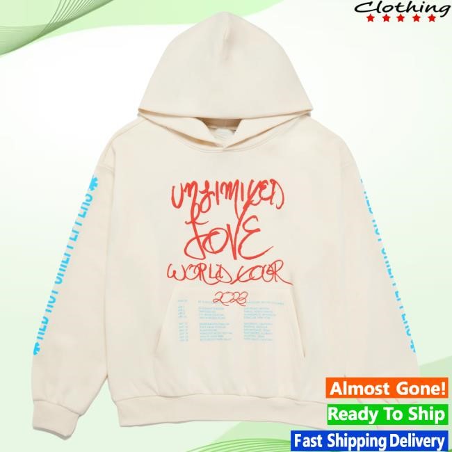 Official Red Hot Chili Peppers Unlimited Love USA Tour Crewneck