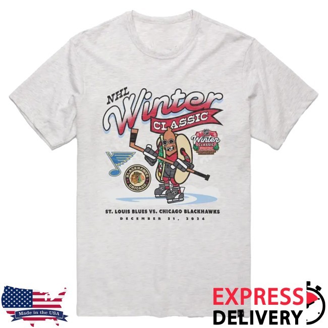 47 Brand 2025 Winter Classic Tee - Adult New T-Shirt