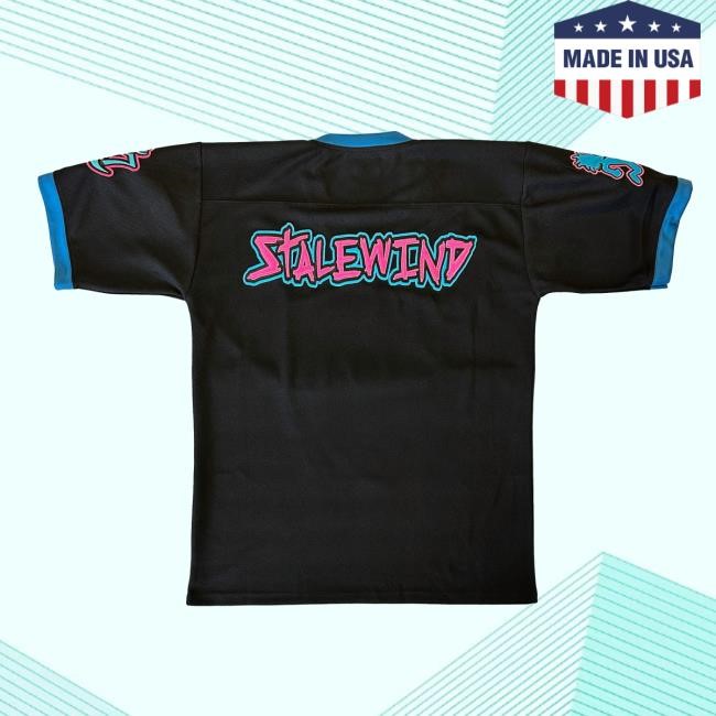 Official Chapter 17 Records Merch Ouija Macc Elements - Football Jersey - Stalewind Shirts