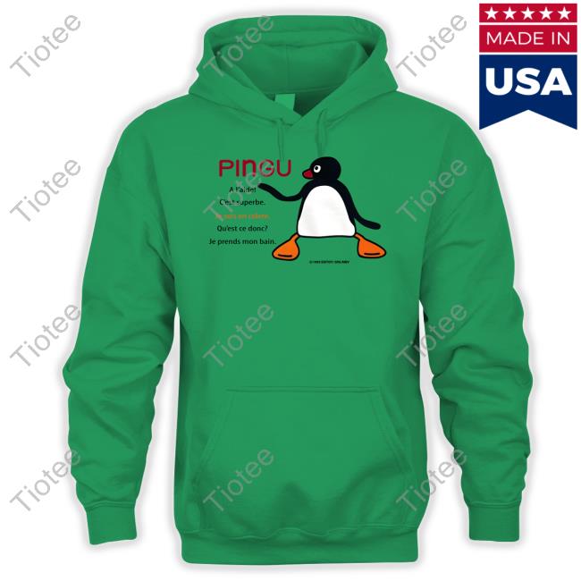 Pingu A L'aide C'est Superbe Je Suis En Colere Tee Shirt