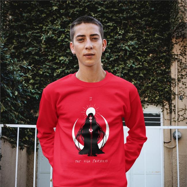 The High Priestess Shirt Red
