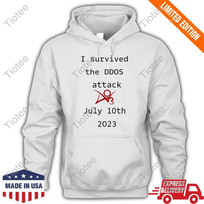 Ao3down I Survived The Ddos Attack July 10Th 2023 Long Sleeve T Shirt