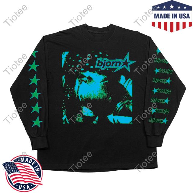 Official Smino Zero Fatigue Merch Bjorn Crewneck Black Zerofatigue