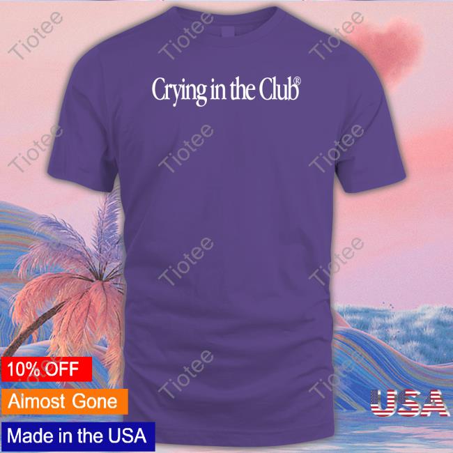 Crying In The Club Puff Print Crewneck Sweatshirt