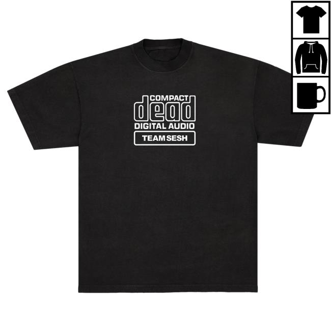 Official TeamSesh Merch "Deadaudio" Tshirt Team Sesh Merch