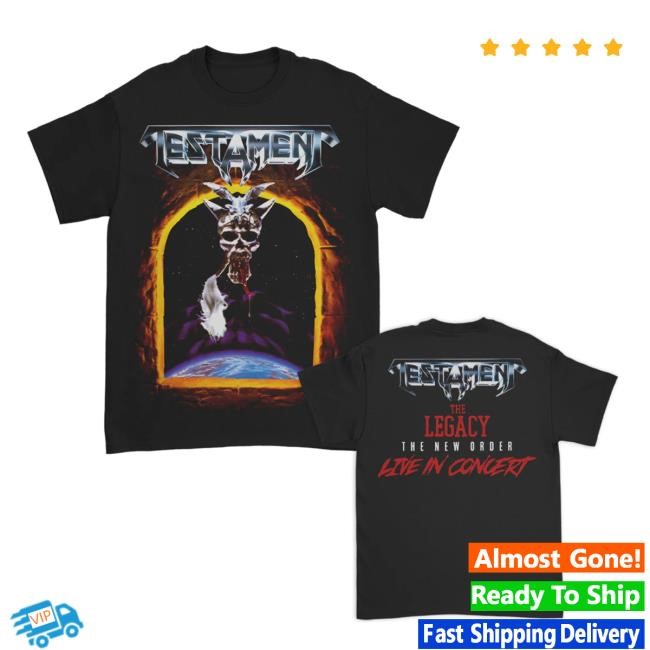 The Legacy / Tno Live In Concert Tee Shirt – Testament Shop