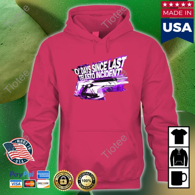 O'days Since Last Telesto Incident Shirt