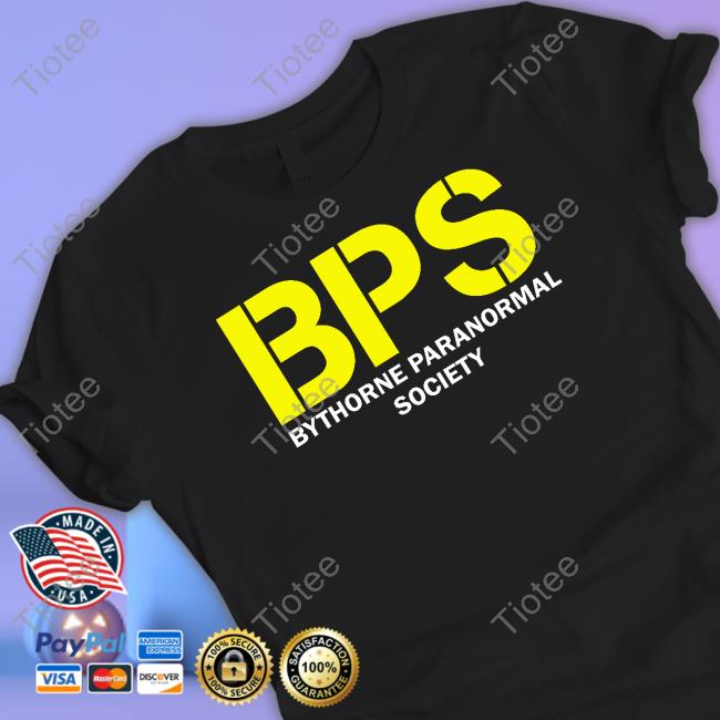 Bps Bythorne Paranormal Society Shirt