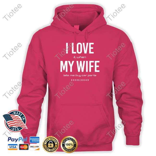 Love My Wife Shirt Black