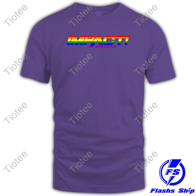 Wrestling Headlines Impact Wrestling Pride Month 2023 Tee Shirt