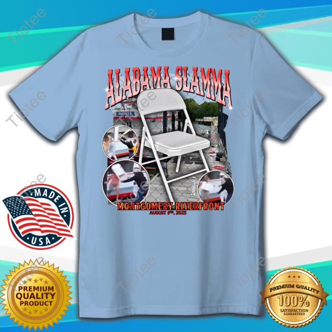 Alabama Slamma Bootleg Montgomery Riverfront Tee Alabama Slamma Bootleg Montgomery Riverfront T Shirt