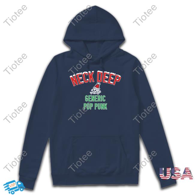Neck Deep Generic Pop Punk Chritmas Edition 2.0 T Shirt Neck Deep Store