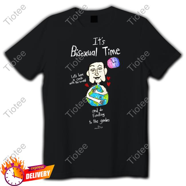 It's Bisexual Time By Marcus Pork Sweatshirt
