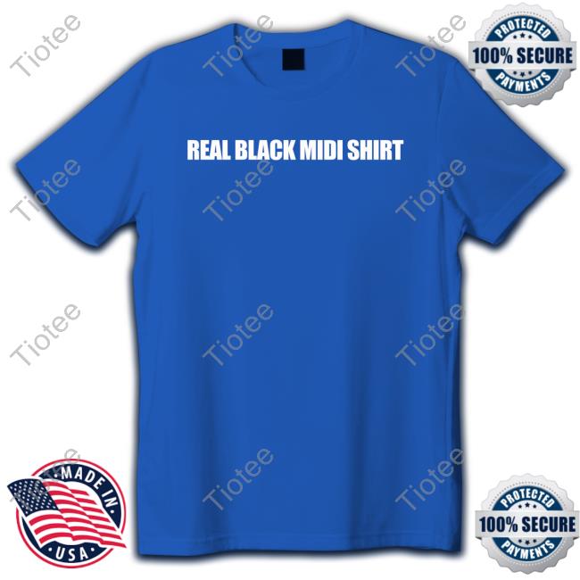 Official Mellie Gothesbian Real Black Midi Shirt