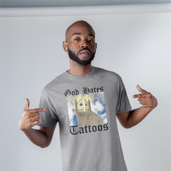 Trashcanpaul God Hates Tattoos Hoodie