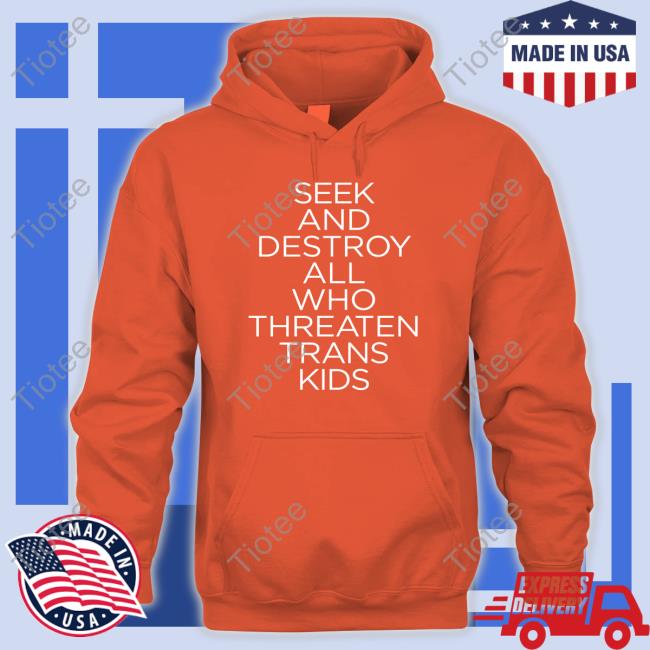 Dead Ghost Threadless Merch Protect Trans Kids Hoodie