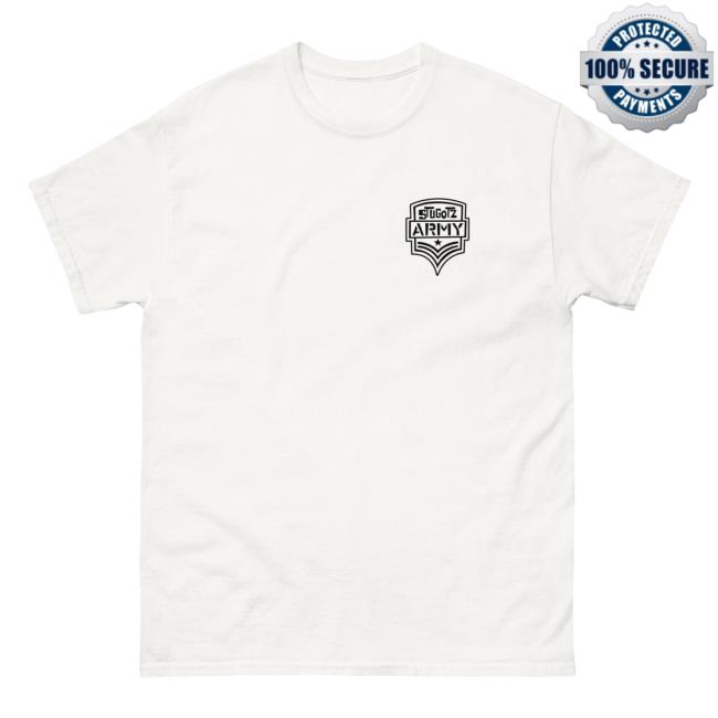 Official Lebatardaf Store Shop Merch Stugotz Army Tees