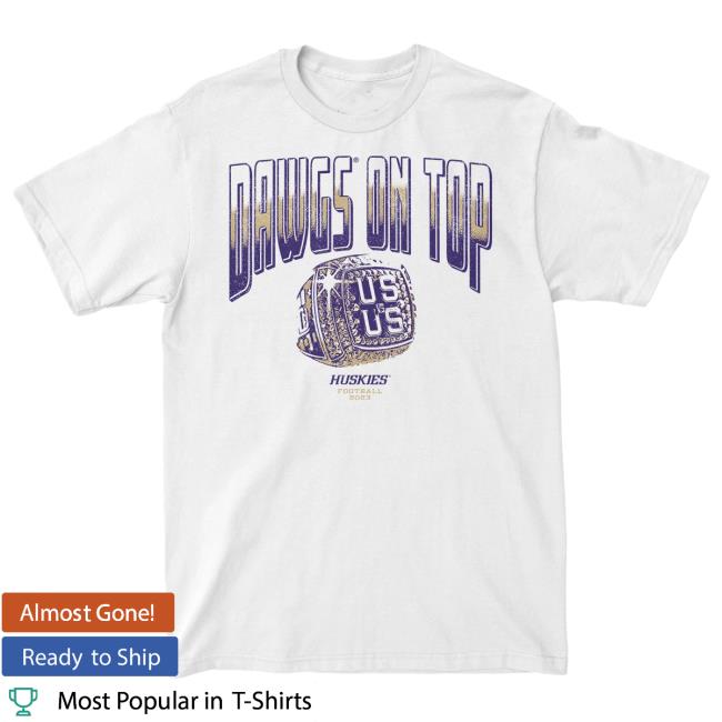 The Washington Nil Store Washington Football - Dawgs On Top New Tee