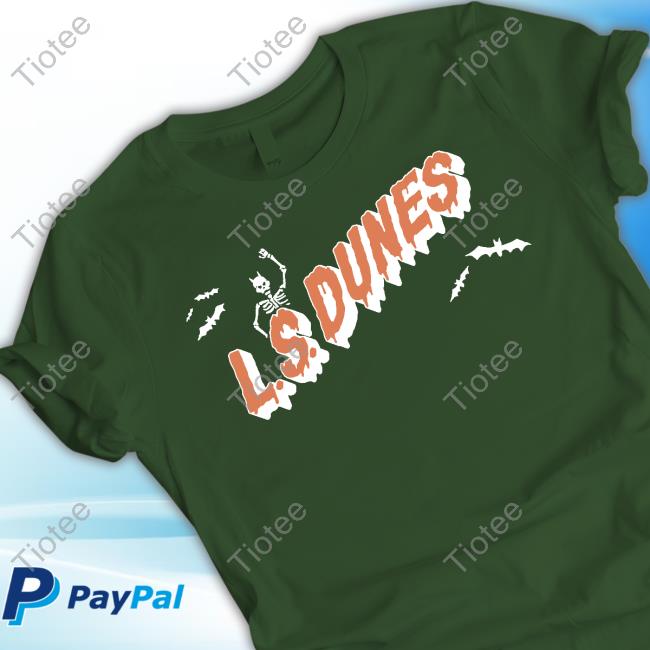 Ls Dunes Merch Spooky Skeleton Hoodie