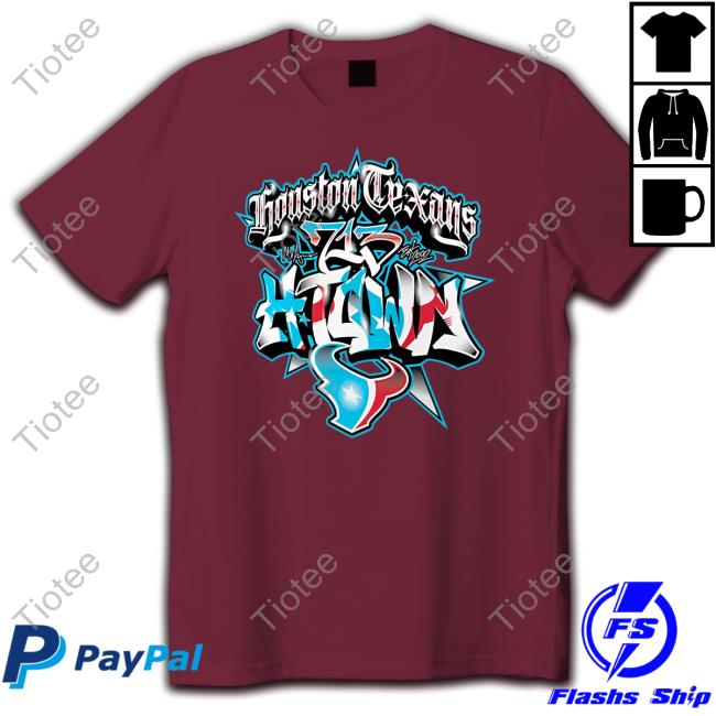 Houstontexans Merch The Wild Collective Black Houston Texans 713 Classic Shirt
