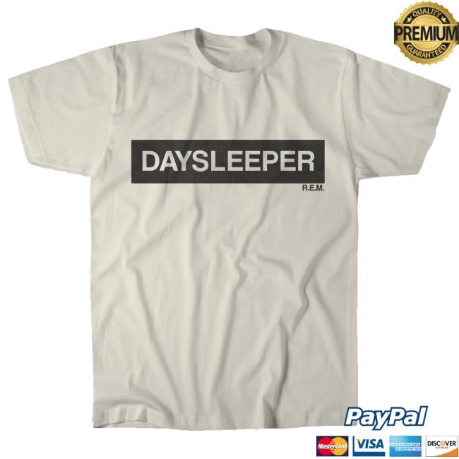 Official R.E.M. Merch Store Daysleeper New Tee (Natural)