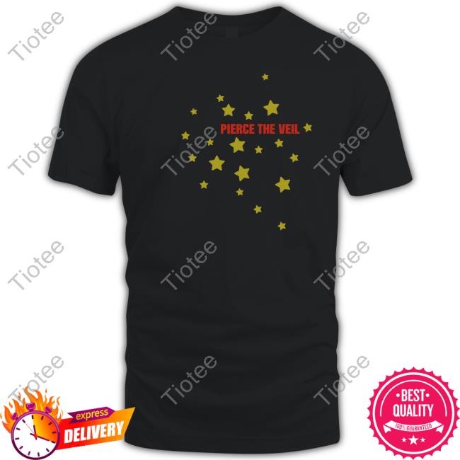 Pierce The Veil The Jaws Stars Long Sleeve Tee Pierce The Veil