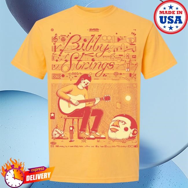 Official Billy Strings Merch Store Shop Billy Strings The Session Shirt 2025 (Hagen Schönfeld)