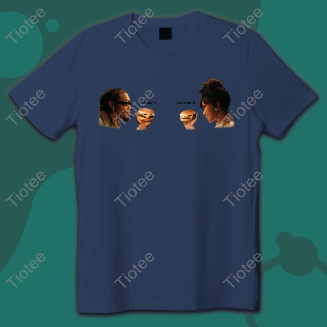 Official The Cardib And Offset Meal Merch I'm Lovin' It Hoodie