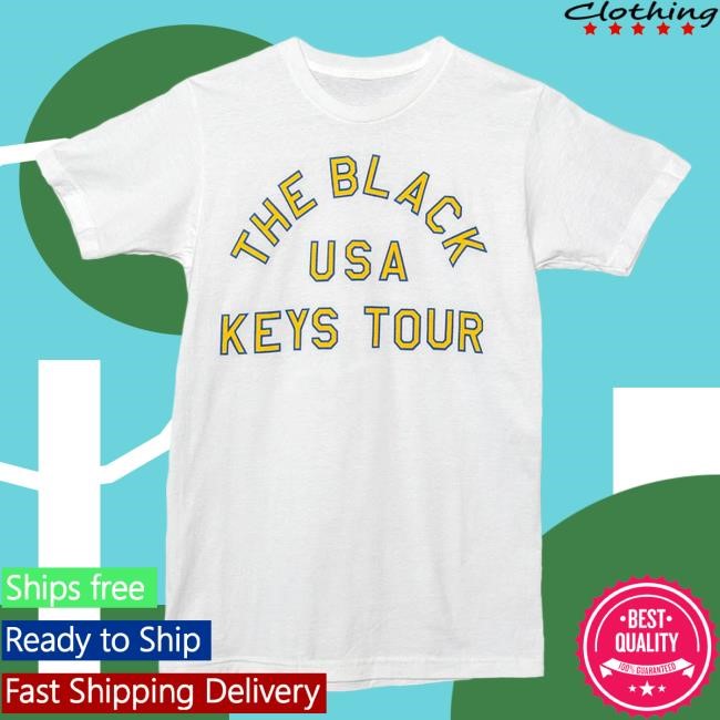 Official The Black Keys Merch Shop Usa Tour Tee Shirt – The Black Keys