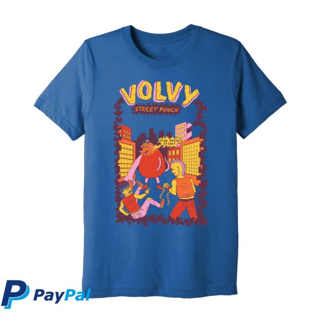 Official Devolver Digital Volvy Street Punch T-Shirts