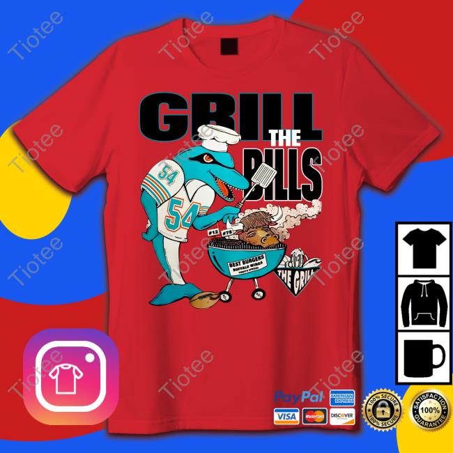 Dolphinstalk Miami Dolphins Grill The Bills Hoodie