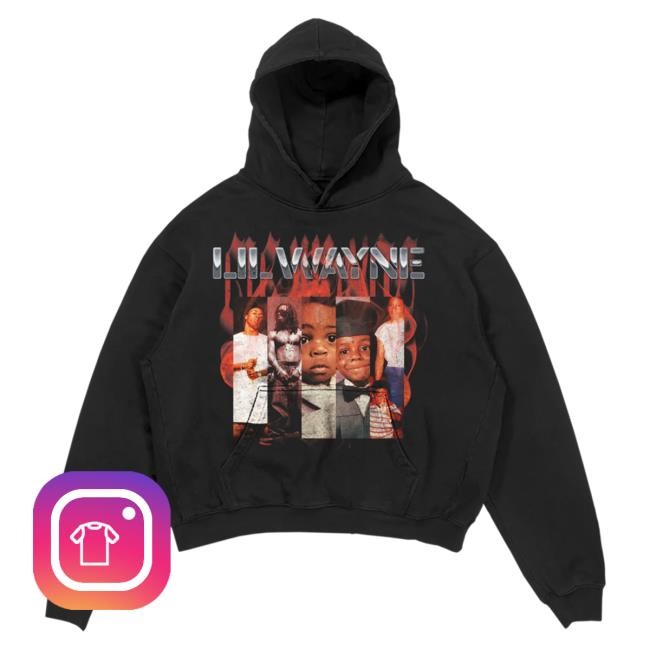 Official Lil Wayne Tha Carter Covers Hooded Sweatshirt LilWayne
