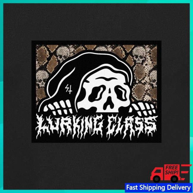 Black Python Death Box Lurker Hoodie Lurking Class Heavy