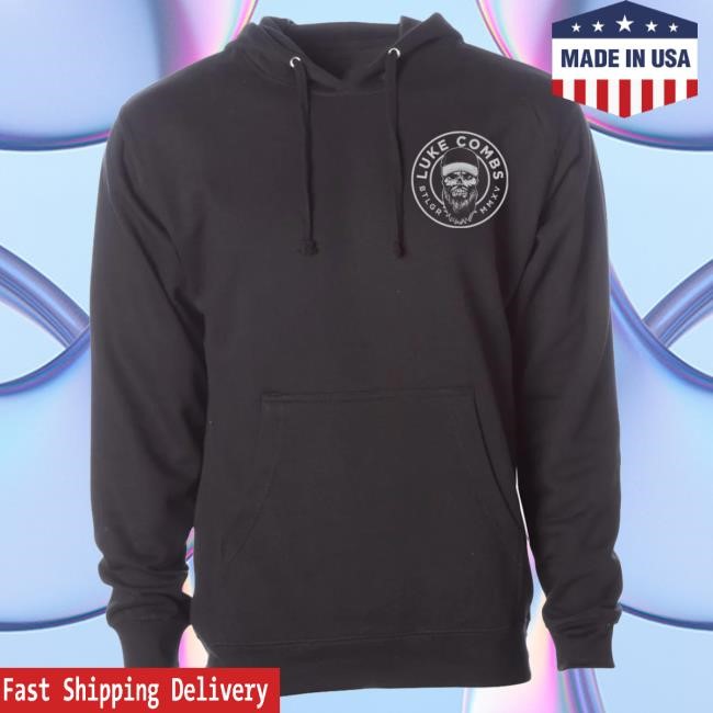 Official Luke Combs Merch Shop Bootlegger Guitar Wings Sweatshirt Hoodie