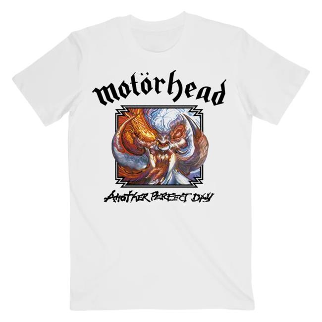 Official Motorhead Merch Another Perfect Day Album Cover Tee