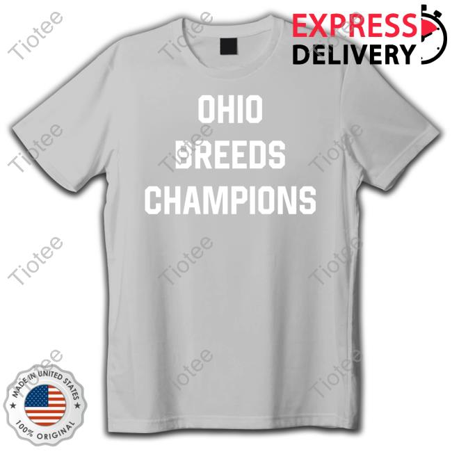 Official Lebron James Wearing Ohio Breeds Champions T Shirts