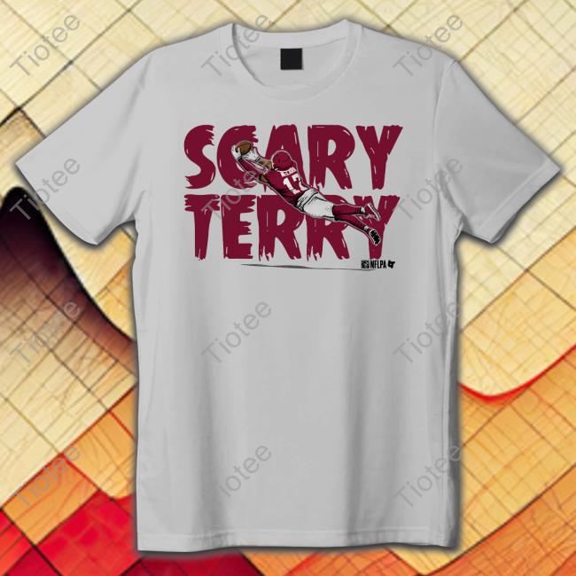 Breakingt Merch Terry Mclaurin Scary Terry Shirt
