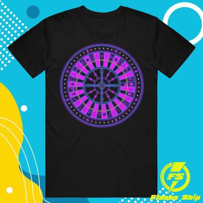 Official Dance Gavin Dance Merch Roulette Wheel Black - Shirt DanceGavinDance