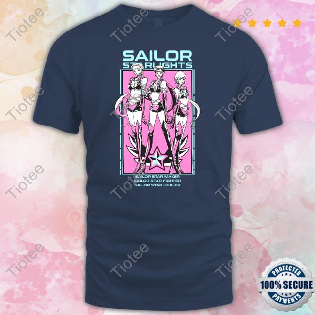 Thejackhopkins Sailor Starlights Sailor Star Maker Sailor Star Fighter Sailor Star Healer T Shirt