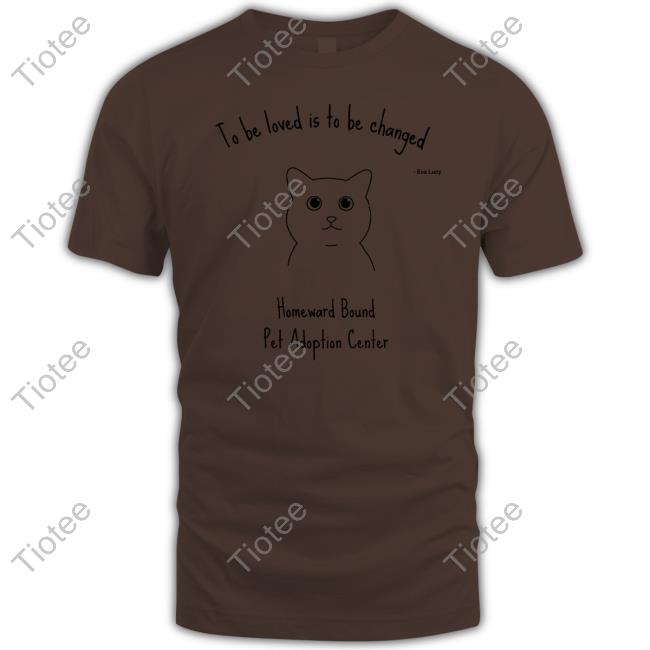 Fishtopher The Cat To Be Loved Is To Be Changed Sweatshirt