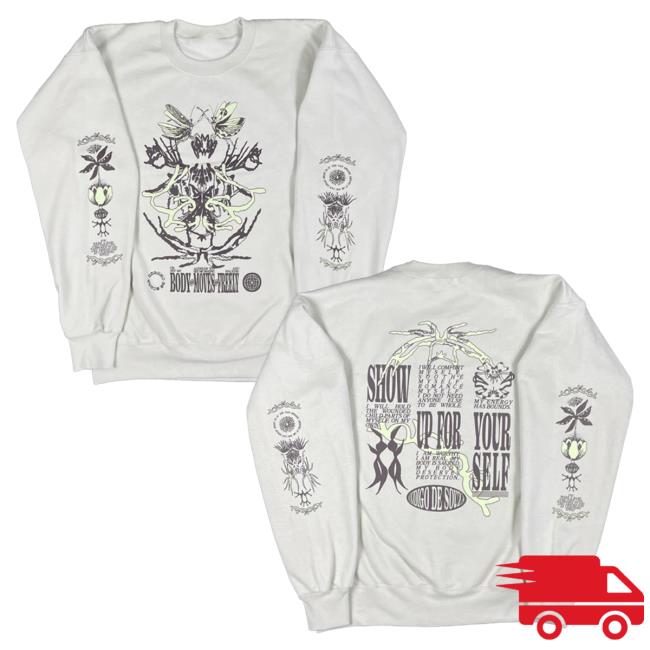 Official Hello Merch Indigo De Souza Self Love Sand Long Sleeve HelloMerch