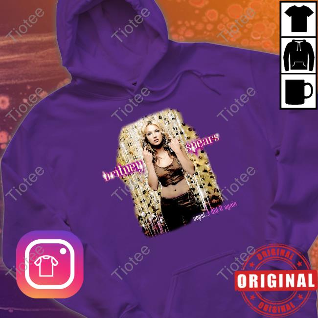 Britney Spears Oops I Did It Again Tour Shirt