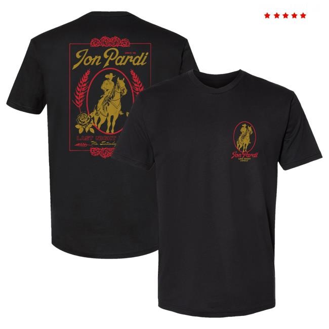 Official Jon Pardi Merch Store Jon Pardi Last Night Lonely Popover Shirt
