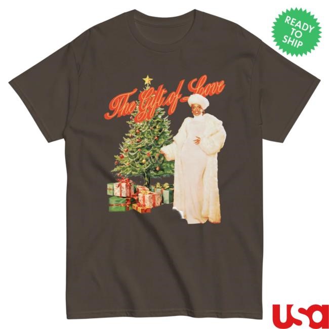 Official Jennifer Hudson Store Shop Jennifer Hudson Gift of Love Retro Hot Shirt JenniferHudson