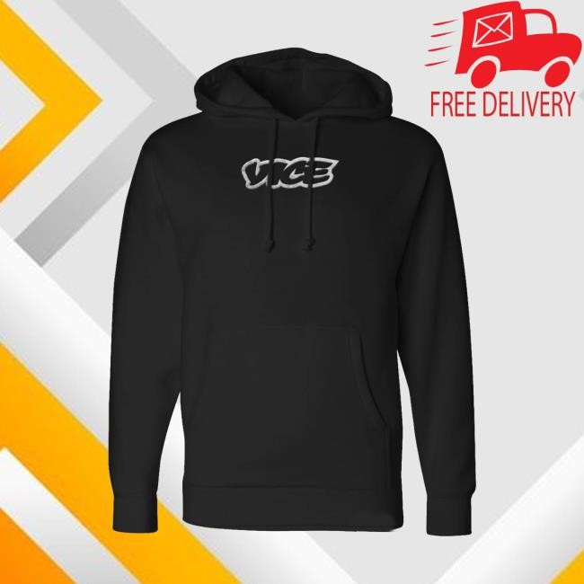 VICE OG Logo Center Chest Hoodie Sweatshirt VICE Merch