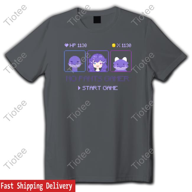 Jeana Draws No Pants Gamer Star Game T-Shirt No Pants Gamer T-Shirt