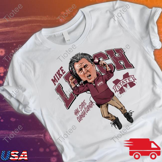 Mike Leach Hail State Clanga Clanga Tee Shirts